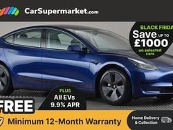 Blue Used 2022 Tesla Model 3 RWD Sedan | £22,197 (Fair price)
