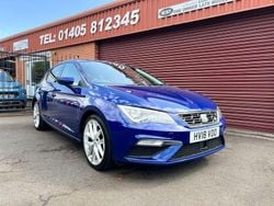 Blue Used 2018 Seat Leon FR Hatchback | £10,489 (Fair price)