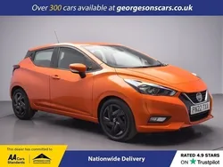 Orange Used 2022 Nissan Micra Acenta Hatchback | £13,750 (Fair price)