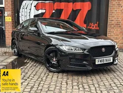 Black Used 2018 Jaguar XE R-Sport Sedan | £10,617 (Fair price)