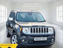Black Used 2015 Jeep Renegade Limited SUV | £8,485 (Fair price)