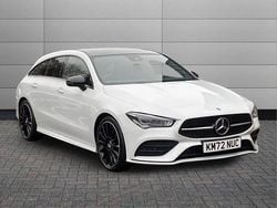 White Used 2023 Mercedes CLA220 Shooting Brake AMG Line Premium Plus Estate | £27,495 (Good price)
