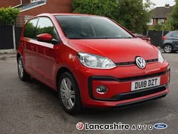 Red Used 2018 VW up! high up! Hatchback | £5,795 (Fair price)