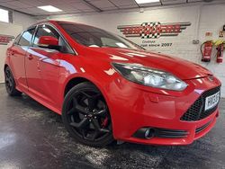 Red Used 2013 Ford Focus ST Hatchback | £8,800 (Fair price)