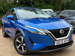 Blue Used 2022 Nissan Qashqai N-Connecta SUV | £17,490 (Fair price)