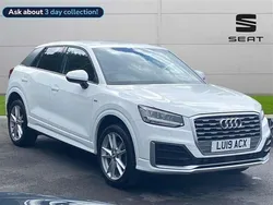 White Used 2019 Audi Q2 S-Line SUV | £17,299 (Good price)
