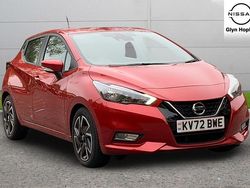 Red Used 2022 Nissan Micra Acenta Hatchback | £14,451 (Fair price)