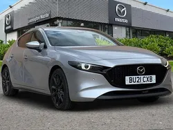 Silver Used 2021 Mazda 3 Inclusive Hatchback | £16,980 (Fair price)