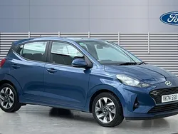 Blue Used 2024 Hyundai i10 Advanced Hatchback | £14,764 (Fair price)