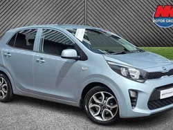 Blue Used 2019 Kia Picanto 2 Hatchback | £7,999 (A bit pricey)