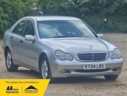 Silver Used 2004 Mercedes C180 Classic Sedan | £1,795 (Fair price)