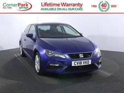 Blue Used 2018 Seat Leon FR Coupe | £10,249 (Fair price)