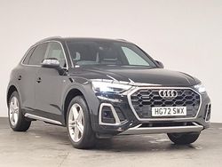 Black Used 2022 Audi Q5 S-Line SUV | £32,998 (Fair price)