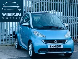 Black Used 2014 Smart ForTwo Coupé Passion Coupe | £3,495 (Super price)