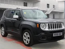 Black Used 2018 Jeep Renegade Limited SUV | £9,750 (Fair price)