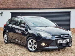 Black Used 2013 Ford Focus Zetec Hatchback | £5,995 (Fair price)