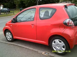 Red Used 2010 Toyota Aygo Hatchback | £2,200 (Fair price)