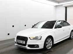 White Used 2015 Audi A4 S-Line Sedan | £8,995 (Fair price)