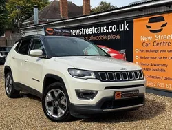 White/black Used 2019 Jeep Compass Limited SUV | £10,984 (Fair price)