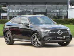 Black Used 2024 Mercedes GLC300e AMG Line Premium Coupe | £52,350 (Expensive)
