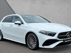 White Used 2024 Mercedes A180 AMG Line Premium Plus Hatchback | £26,980 (A bit pricey)