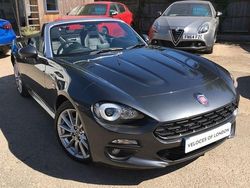Black Used 2016 Fiat 124 Spider Lusso Cabriolet | £15,995 (A bit pricey)