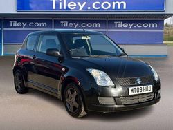 Black Used 2009 Suzuki Swift GL Hatchback | £2,490 (Fair price)