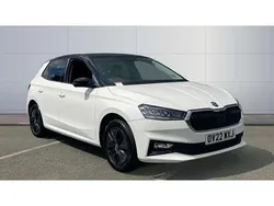 White Used 2022 Skoda Fabia Colour Edition Hatchback | £13,998 (Fair price)
