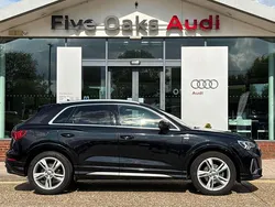 Black Used 2020 Audi Q3 S-Line SUV | £22,590 (Fair price)