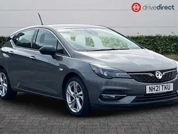 Grey Used 2021 Vauxhall Astra SRi Hatchback | £9,850 (Fair price)