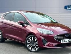 Red Used 2022 Ford Fiesta Titanium Hatchback | £15,674 (A bit pricey)