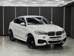 White Used 2017 BMW X6 M Sport SUV | £20,490 (Good price)