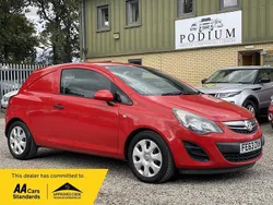 Red Used 2013 Vauxhall Corsa Van | £4,990 (Fair price)