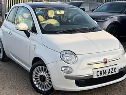 White Used 2014 Fiat 500 Lounge Hatchback | £2,799 (Good price)