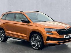 Exclusive paint phoenix orange Used 2023 Skoda Karoq SportLine SUV | £23,980 (Fair price)