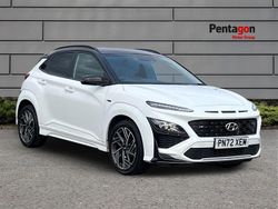 White Used 2022 Hyundai Kona N Line SUV | £13,569 (Fair price)