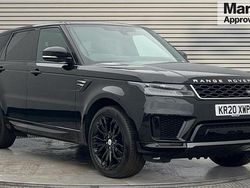 Black Used 2020 Land Rover Range Rover Sport HSE SUV | £32,400 (Good price)