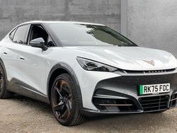 Metallic white silver Used 2025 Cupra Tavascan SUV | £40,490 (Expensive)