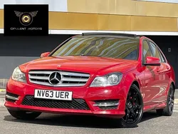 Red Used 2014 Mercedes C220 Sport Edition Sedan | £6,999 (Fair price)