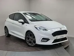 White Used 2018 Ford Fiesta ST-Line Hatchback | £11,765 (Fair price)
