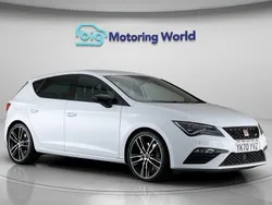 White Used 2020 Cupra Leon Hatchback | £22,700 (Fair price)