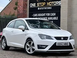 White Used 2013 Seat Ibiza FR Hatchback | £2,895 (Fair price)