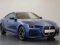 Blue Used 2024 BMW 420 M Sport Coupe | £37,499 (Fair price)