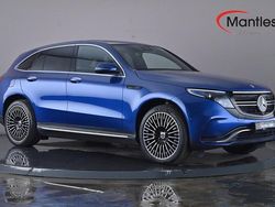 Blue Used 2022 Mercedes EQC400 AMG Line Premium SUV | £25,995 (Fair price)