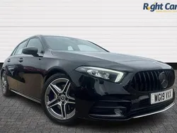 Black Used 2019 Mercedes A220 AMG Line Premium Hatchback | £17,499 (Fair price)