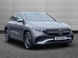 Mountain grey Used 2021 Mercedes EQA250 AMG line SUV | £19,790 (Fair price)