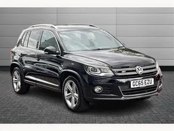 Black Used 2016 VW Tiguan R-line Edition SUV | £14,680 (Super price)