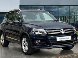 Blue Used 2016 VW Tiguan R-line Edition SUV | £12,744 (Super price)