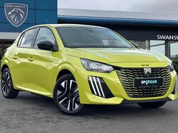 Yellow New 2024 Peugeot e-208 Style Hatchback | £16,495 (Fair price)