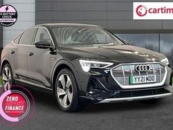 Black Used 2021 Audi e-tron S-Line SUV | £20,990 (Fair price)